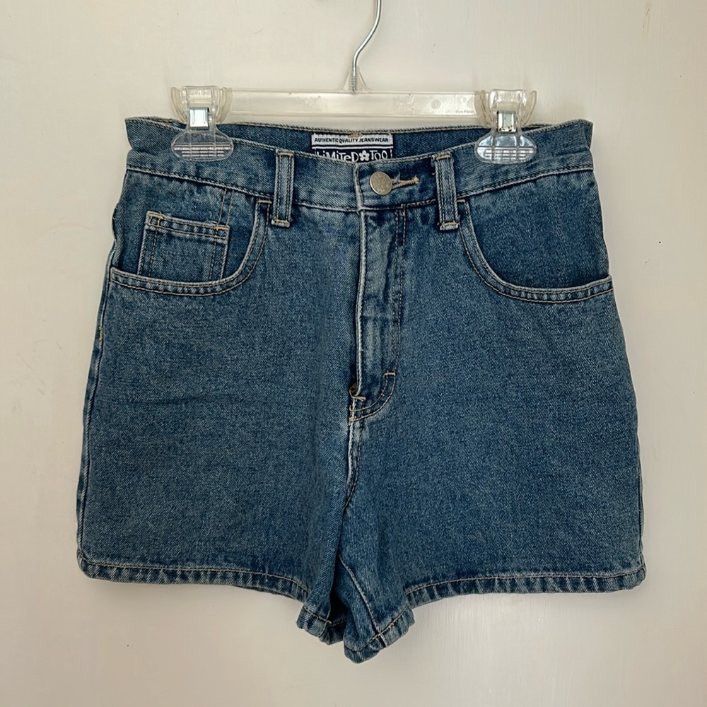 Limited Too Denim jeans shorts size 12 girls
